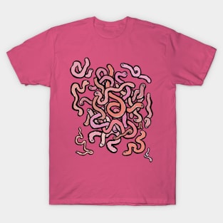 A tangle of worms T-Shirt